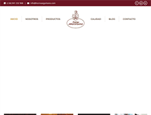 Tablet Screenshot of hornoarguinano.com